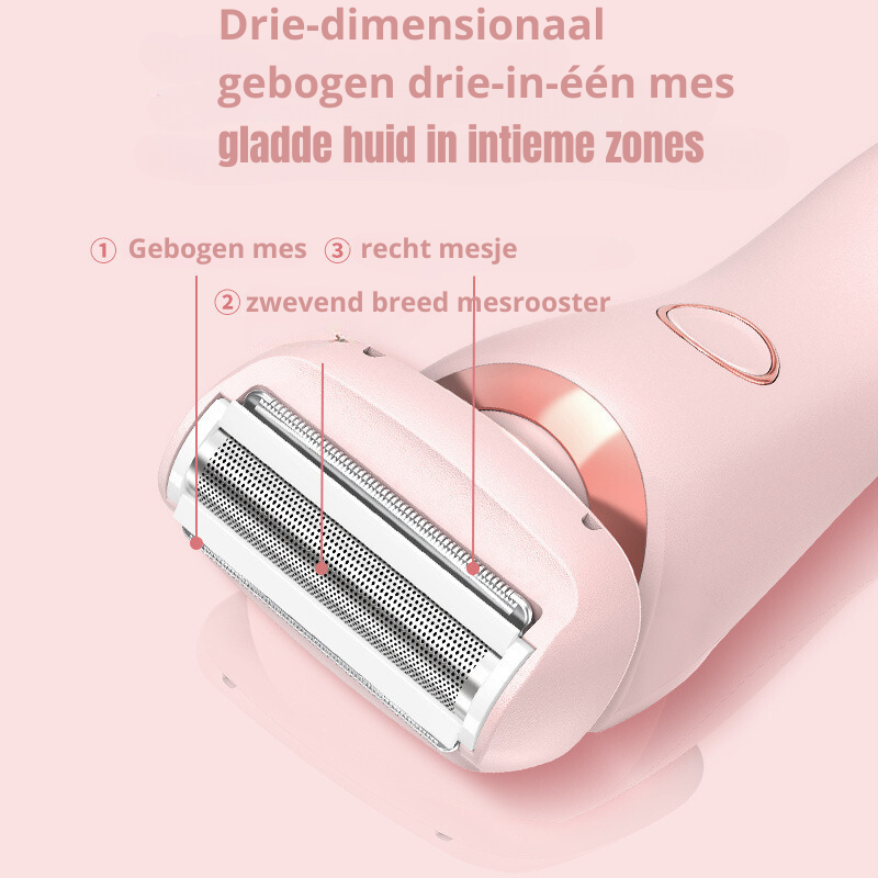 DermaGleam | 2-in-1 Vrouwen Epileerapparaat